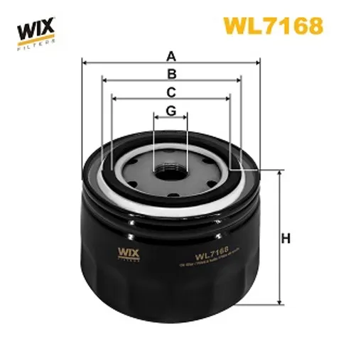 Масляний фільтр WL716812 WIX