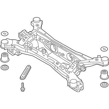 Балка задня 55405C5050 Hyundai/Kia