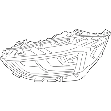 Фара ліва KT4Z13008F Ford