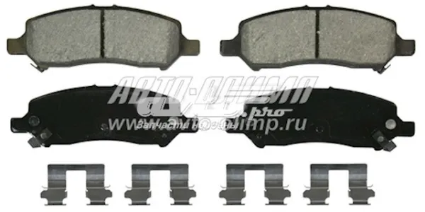 Задні гальмівні колодки ZD1647 Wagner