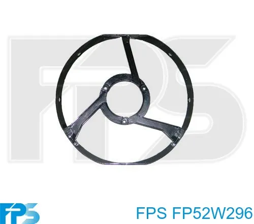 Електровентилятор кондиціонера в зборі (двигун + крильчатка) FP52W296 FPS