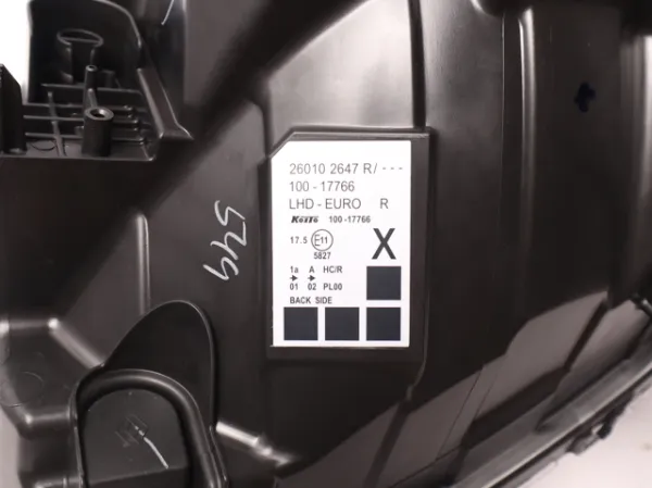 Фара права 260109958R Renault (RVI)