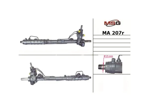 Рульова рейка MA203R MSG Rebuilding