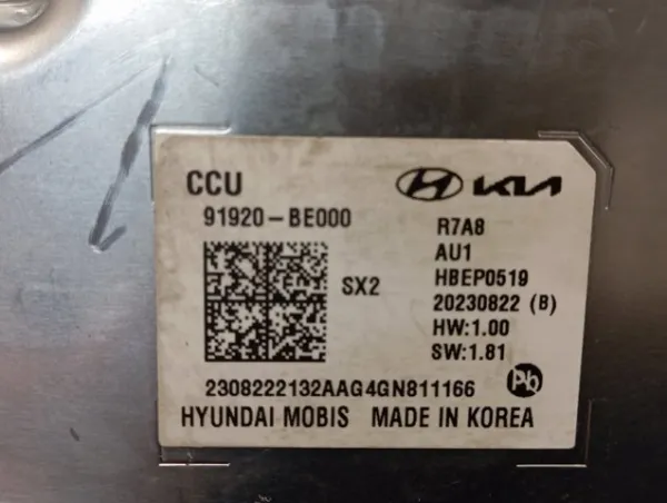  91920BE000 Hyundai/Kia