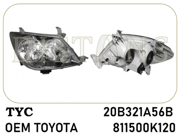 Фара права Toyota FORTUNER N5, N6