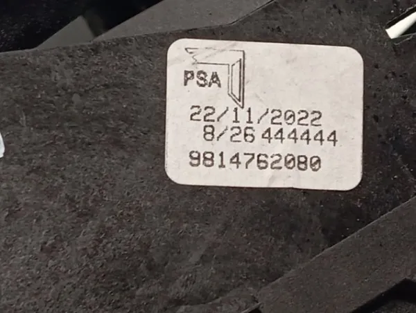  9814762080 Peugeot/Citroen