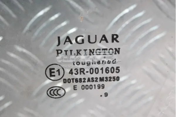 Скло передніх дверей, лівою C2Z2819 Jaguar