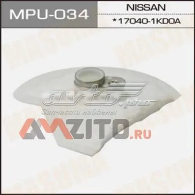 Паливний фільтр MPU034 Masuma