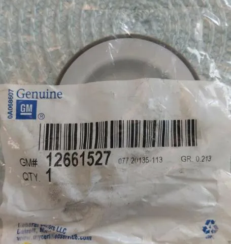 Сальник коленвалу 12661527 Opel