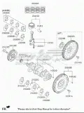 Маховик HYUNDAI 2320003BA1