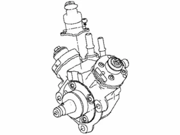 Паливний насос високого тиску 16700EZ49ARE Nissan/Infiniti