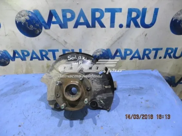 Цапфа - поворотний кулак передній, правий 517160U001 Hyundai/Kia