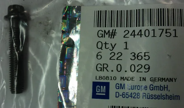Болт шатуна 0622365 General Motors