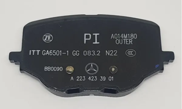 Задні гальмівні колодки A0004209605 Mercedes