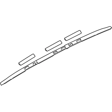 Рейлінг даху правий 738225AA1B Nissan/Infiniti
