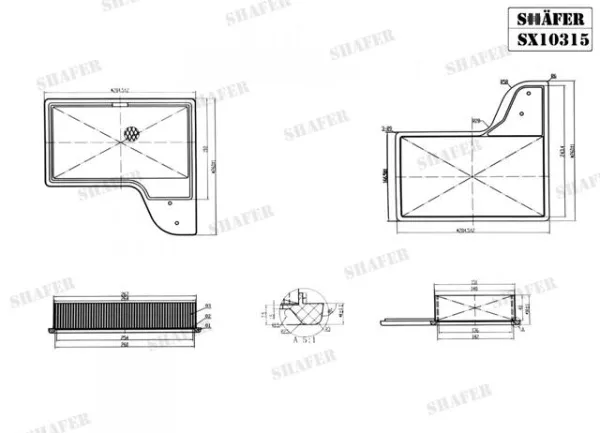 Повітряний фільтр SX10315 Shafer