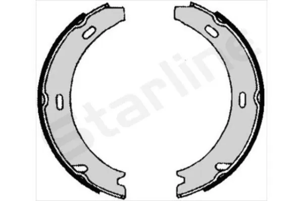 Колодки ручника BC04730 Starline