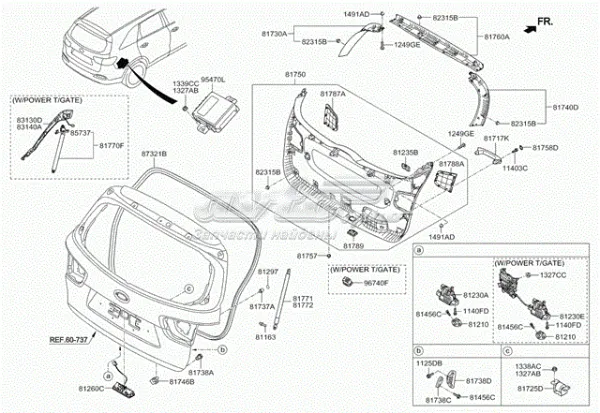  81750C5100WK Hyundai/Kia
