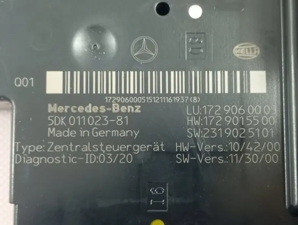  5DK011023 Mercedes