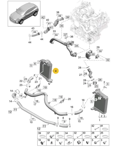  95B145804F Porsche