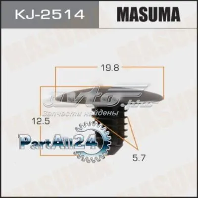 Пістон (кліп) утеплювача капота KJ2514 Masuma