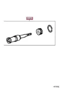 Ремкомплект гальмівного циліндру TOYOTA 0449360330