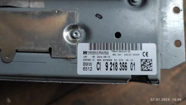  65129218356 BMW
