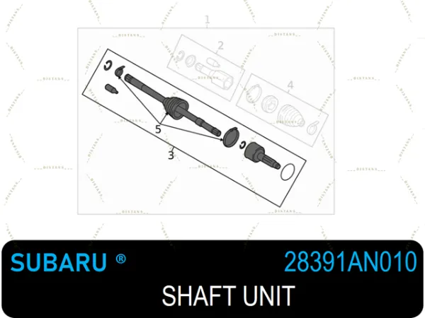  28391AN010 Subaru
