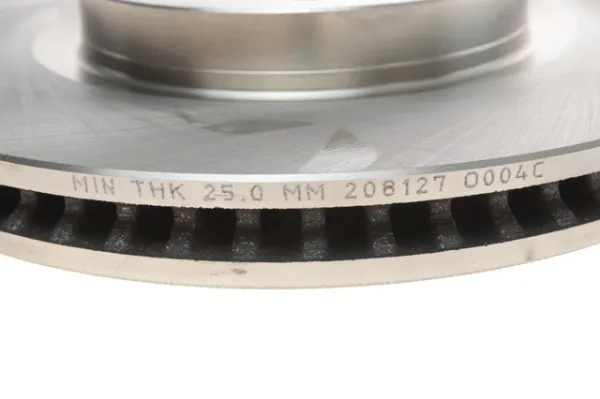 Гальмівні диски передні 208127 Solgy