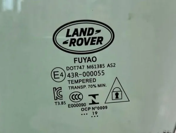 Скло передніх дверей, лівою LR114600 Land Rover