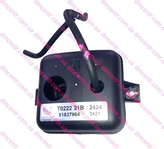Бачок/демпфер вакуумної системи двигуна 51837964 Fiat/Alfa/Lancia