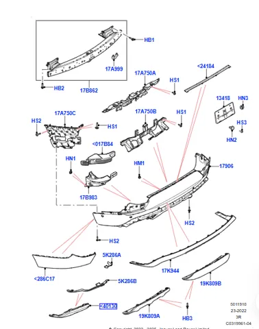  LR169077 Land Rover
