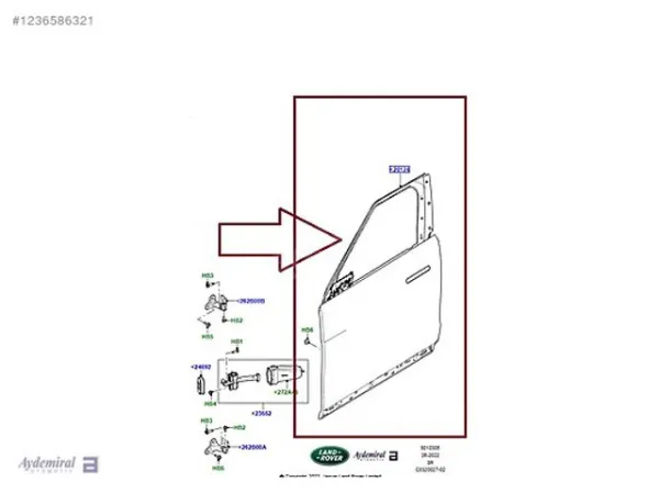  LR168947 Land Rover