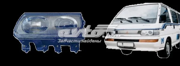 Фара ліва 528309 Polcar