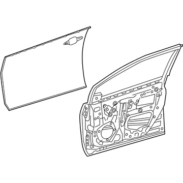 Двері передні ліві 6700247163 Toyota