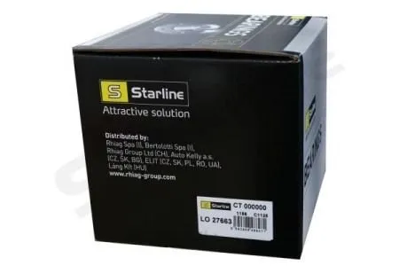 Задня маточина LO27663 Starline
