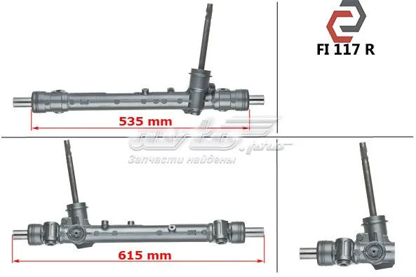 Рульова рейка 51967456 Fiat/Alfa/Lancia
