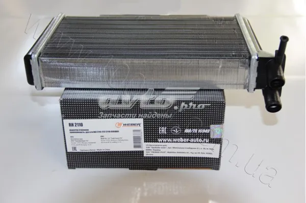 Радіатор пічки RH2110 Weber