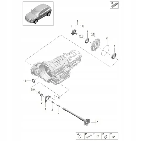  9A740935501 Porsche