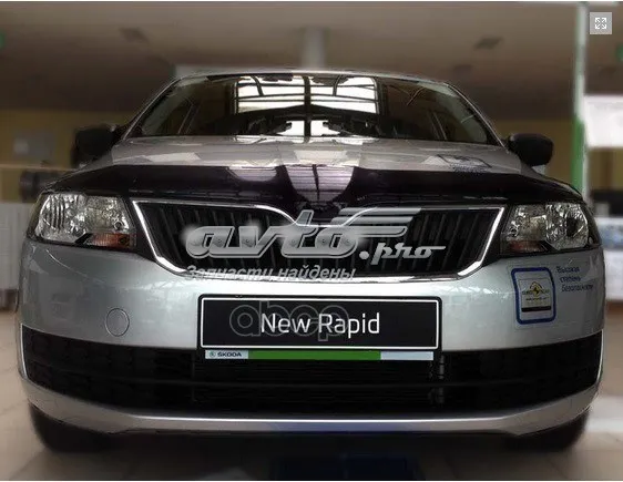 Дефлектор капота Skoda Rapid NH3, NK3, NK6