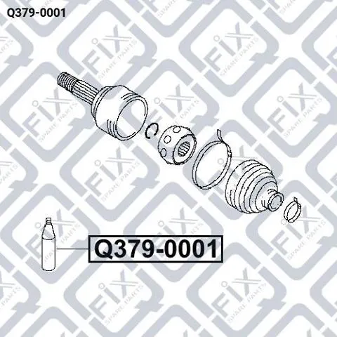 Мастило універсальне Q3790001 Q-fix