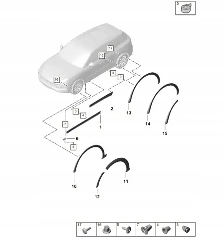  9Y0853718JOK1 Porsche